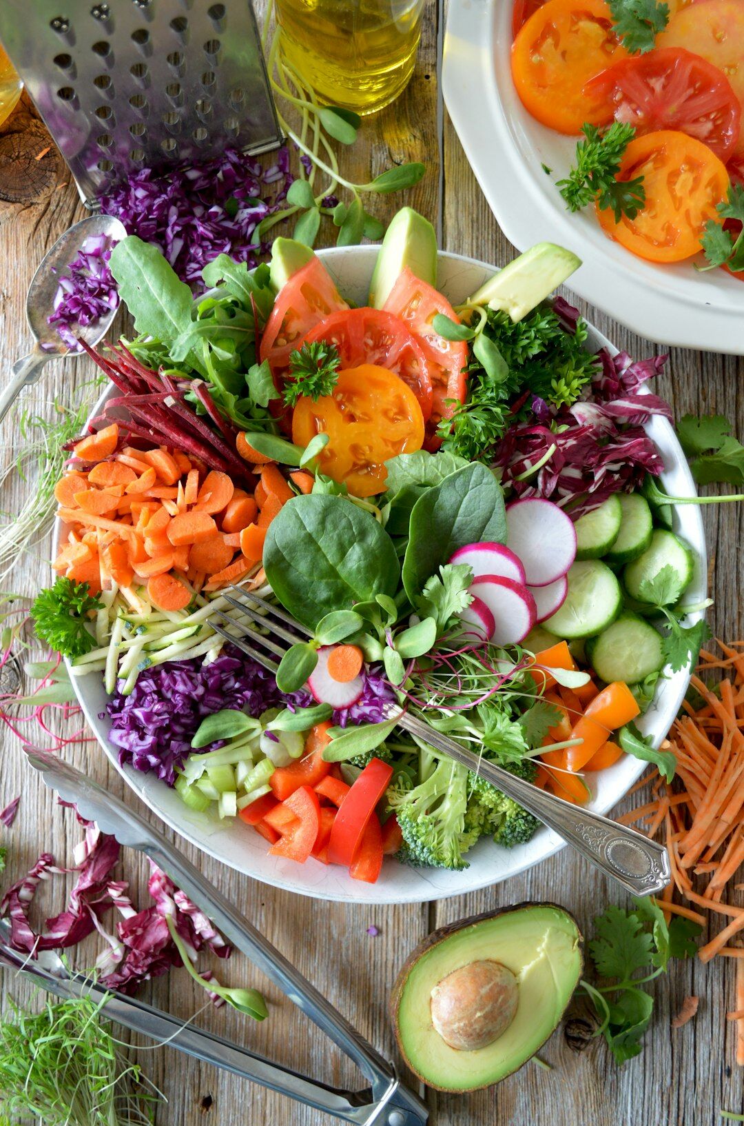 healthy meal preparation